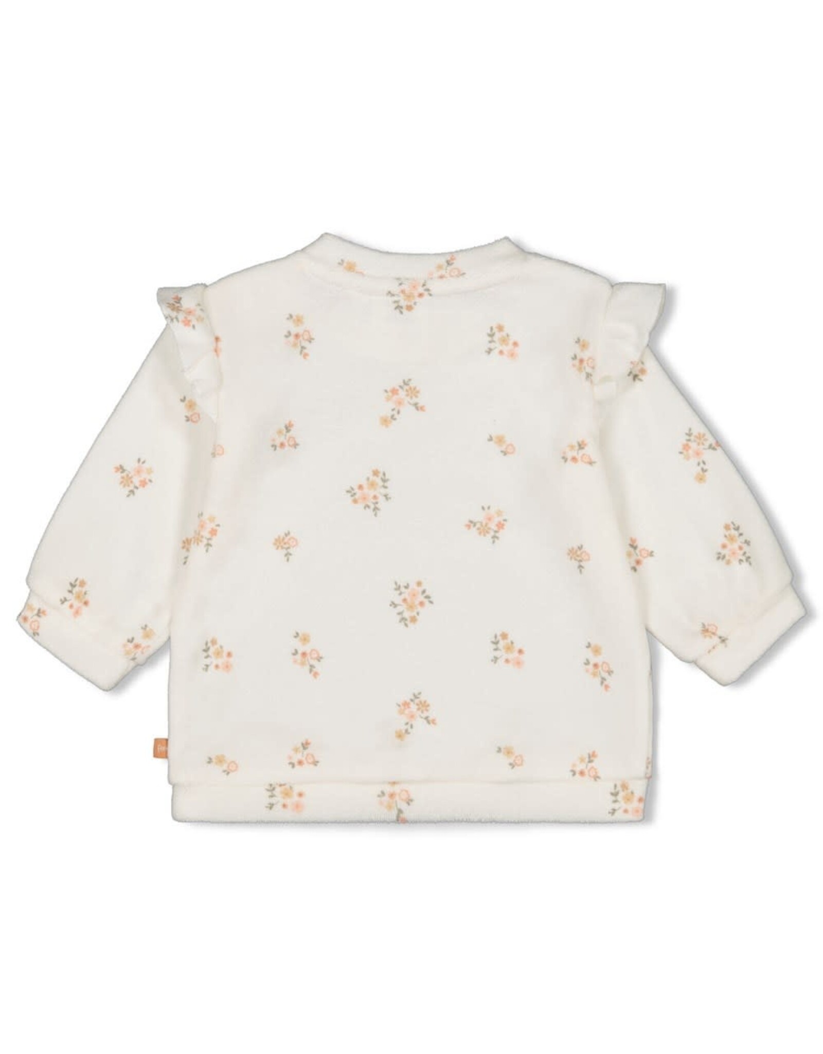 Feetje Sweater AOP - Bloom With Love Offwhite