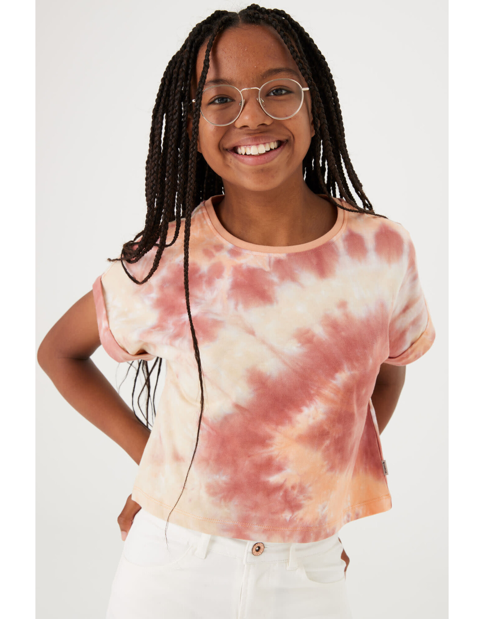 Garcia N42610_girls T-shirt ss off white