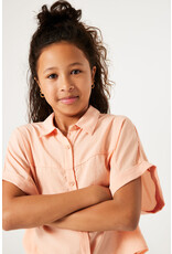 Garcia N42632_girls shirt ss peach bloom Garcia N42632_girls shirt ss peach bloom