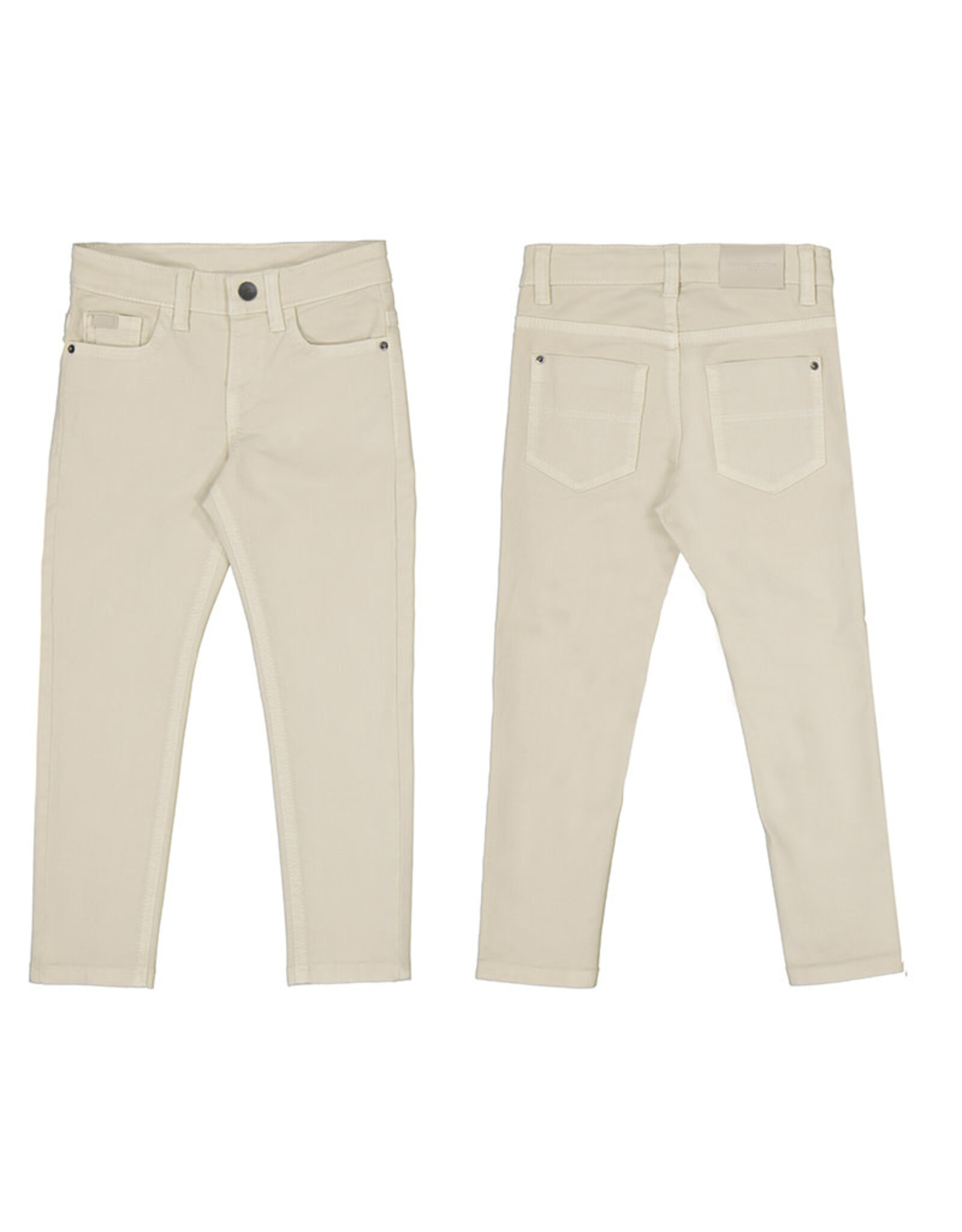 Mayoral Twill skinny fit pants Hummus boys