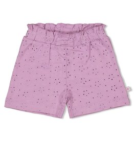 Feetje Short broderie - Splash Violet