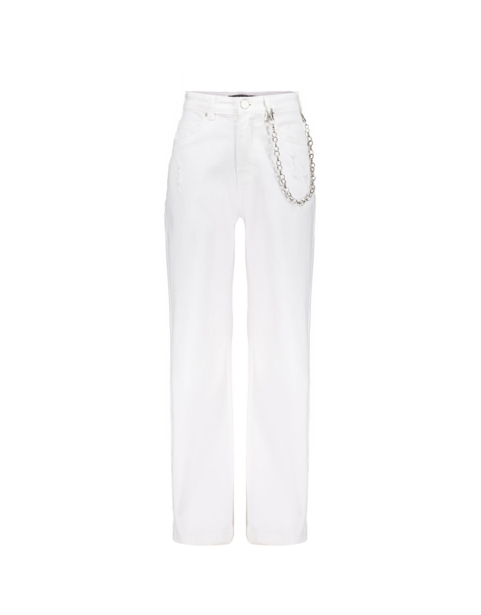 FRANKIE&LIBERTY Frankie Straight Leg Chalk White Denim