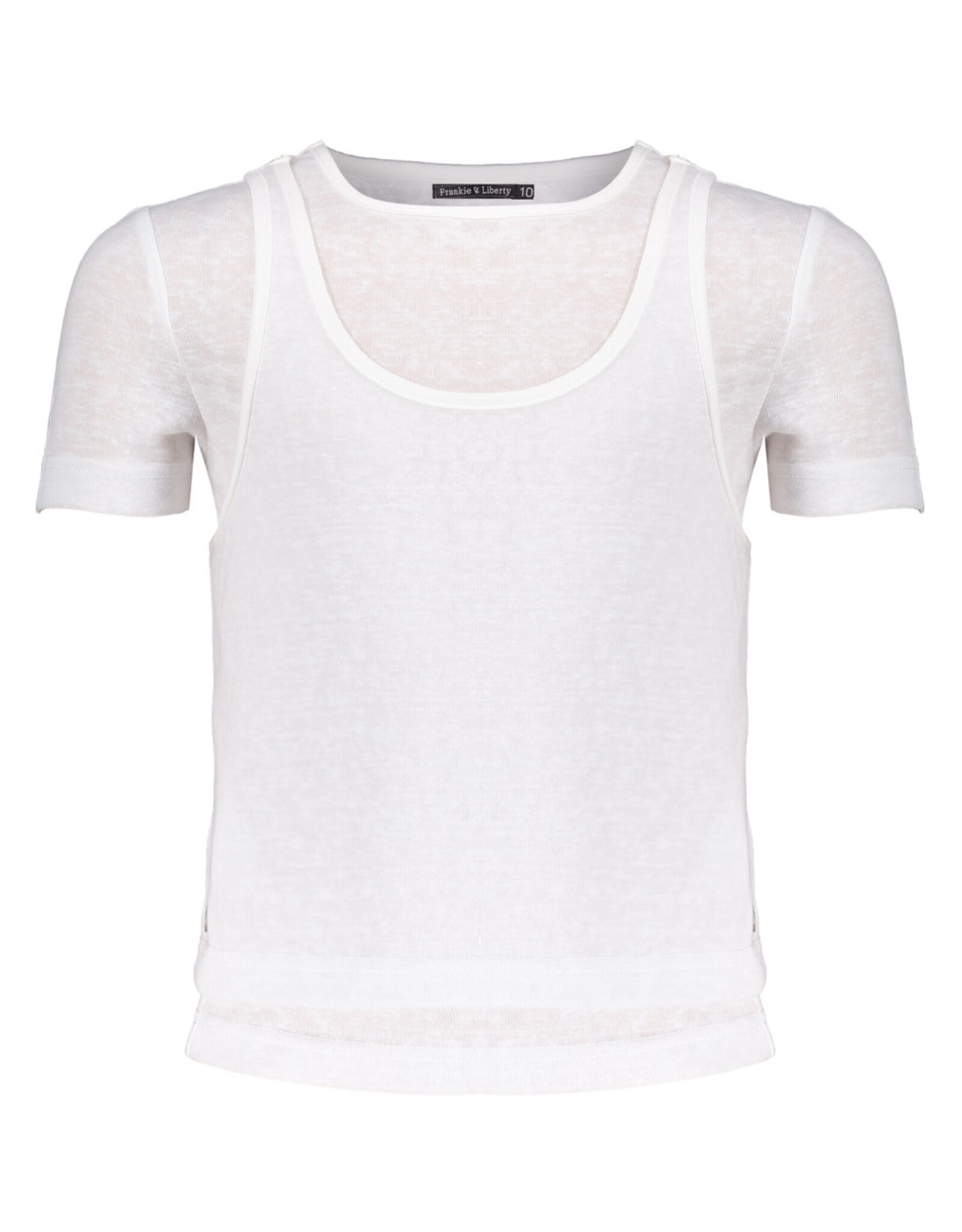 FRANKIE&LIBERTY Meavy Tee Chalk White