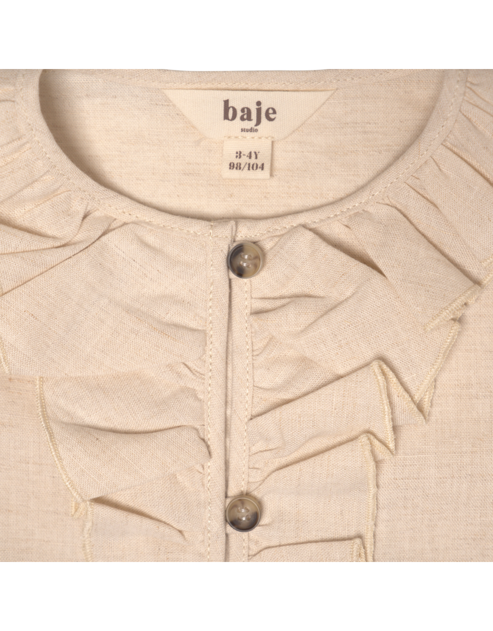 Baje Studio Albany blouse sand