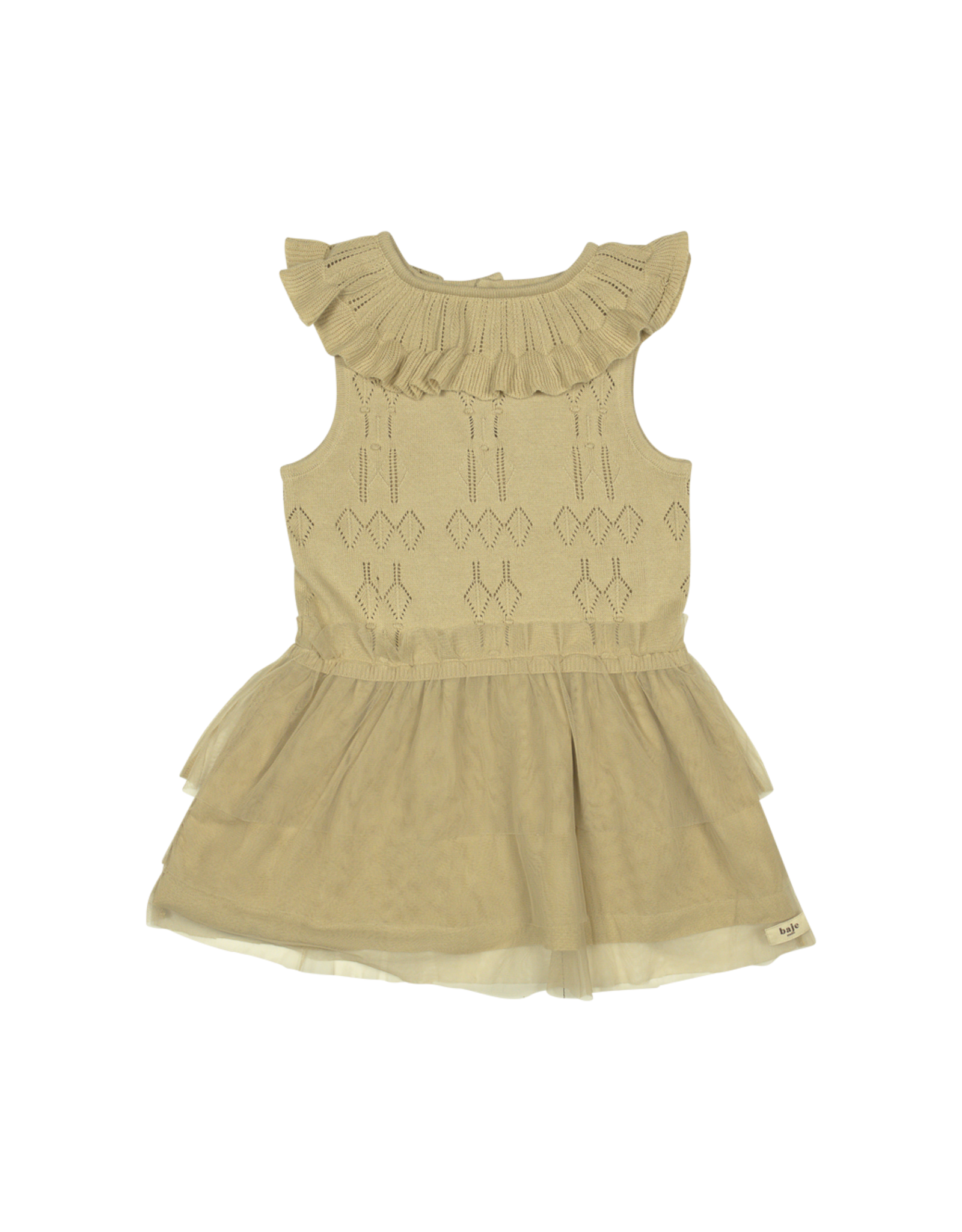 Baje Studio Noosa knit dress sand