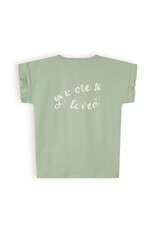 Nono Kamelle T-Shirt: You Are So Loved Sage Green