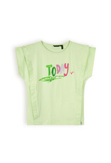 Nono Kiam T-Shirt with Today print Spring Meadow Green