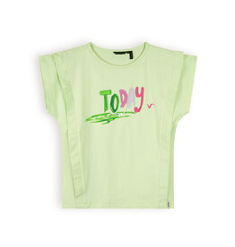 Nono Kiam T-Shirt with Today print Spring Meadow Green