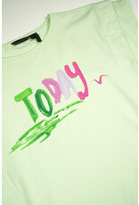 Nono Kiam T-Shirt with Today print Spring Meadow Green