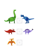 Maison Colette Magna Tiles  Dino 5 stuks