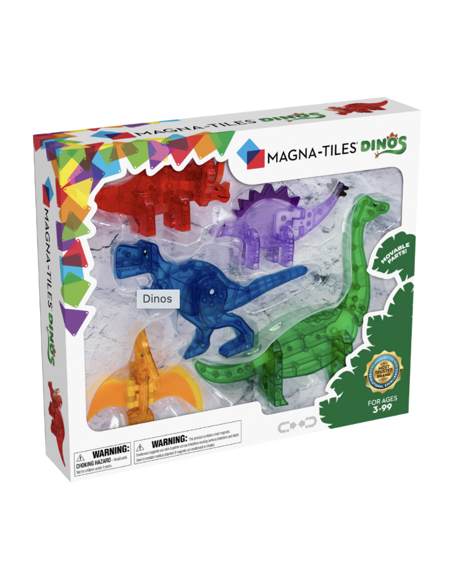 Magna-Tiles Magna Tiles  Dino 5 stuks