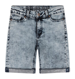 Indian Blue Jeans Blue Grey Andy Short Dark Blue Grey Denim