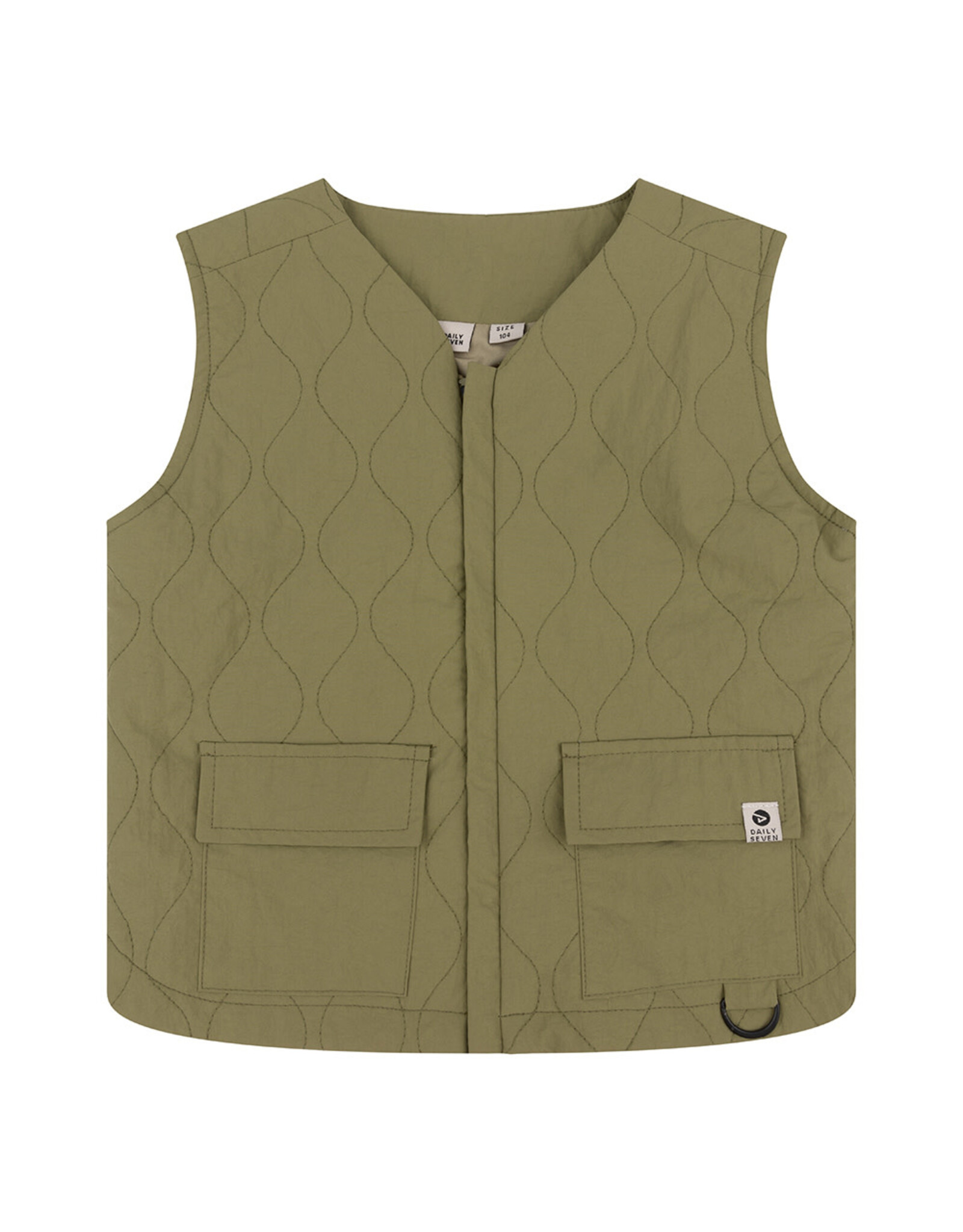 Daily7 Bodywarmer Daily Seven Olive Army