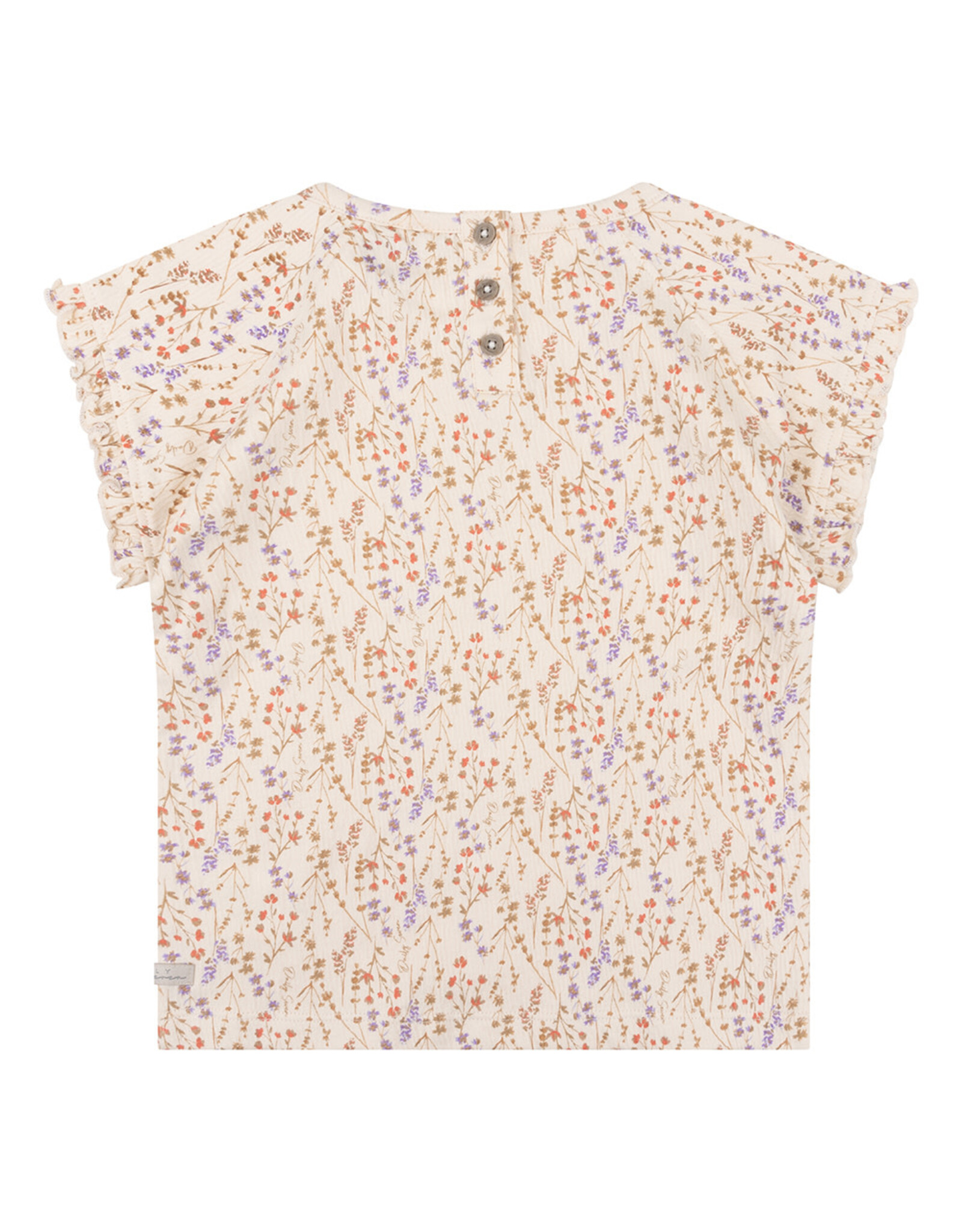 Daily7 Organic T-shirt Structure Mille Fleur Sandshell