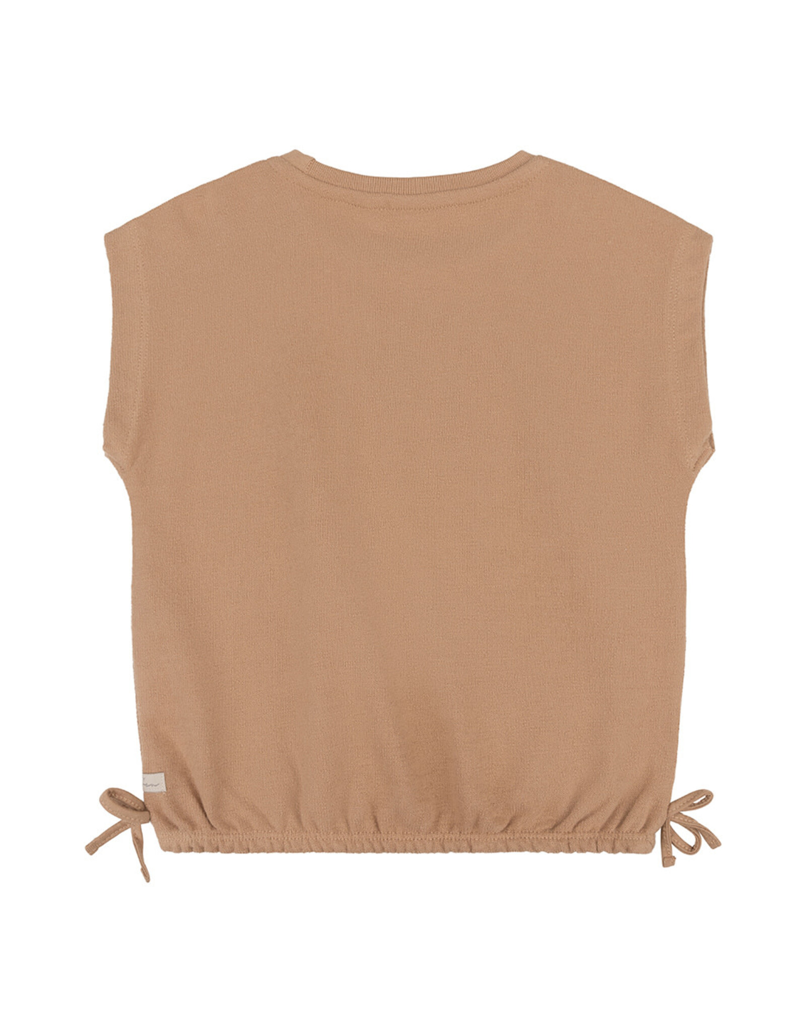 Daily7 Organic T-shirt Pour Toujours Camel sand