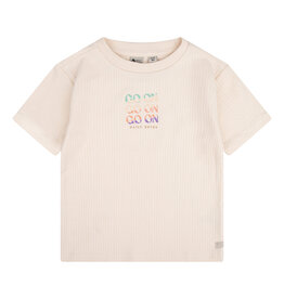 Daily7 Organic T-shirt Rib Go On Sandshell