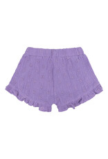 Daily7 Short ruffle Muslin Broderie Dahlia Purple