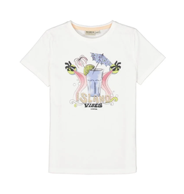 Garcia O44401_girls T-shirt ss off white 1