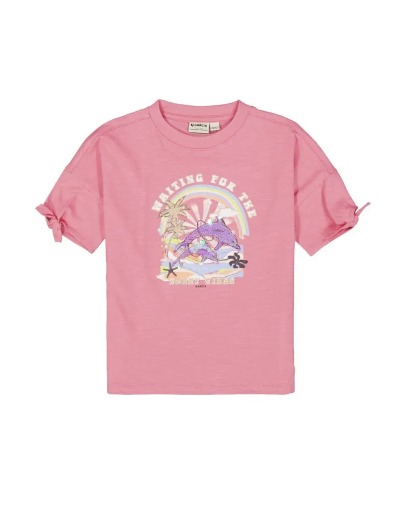 Garcia O44402_girls T-shirt ss intense pink