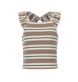 Looxs 10Sixteen striped Top earth