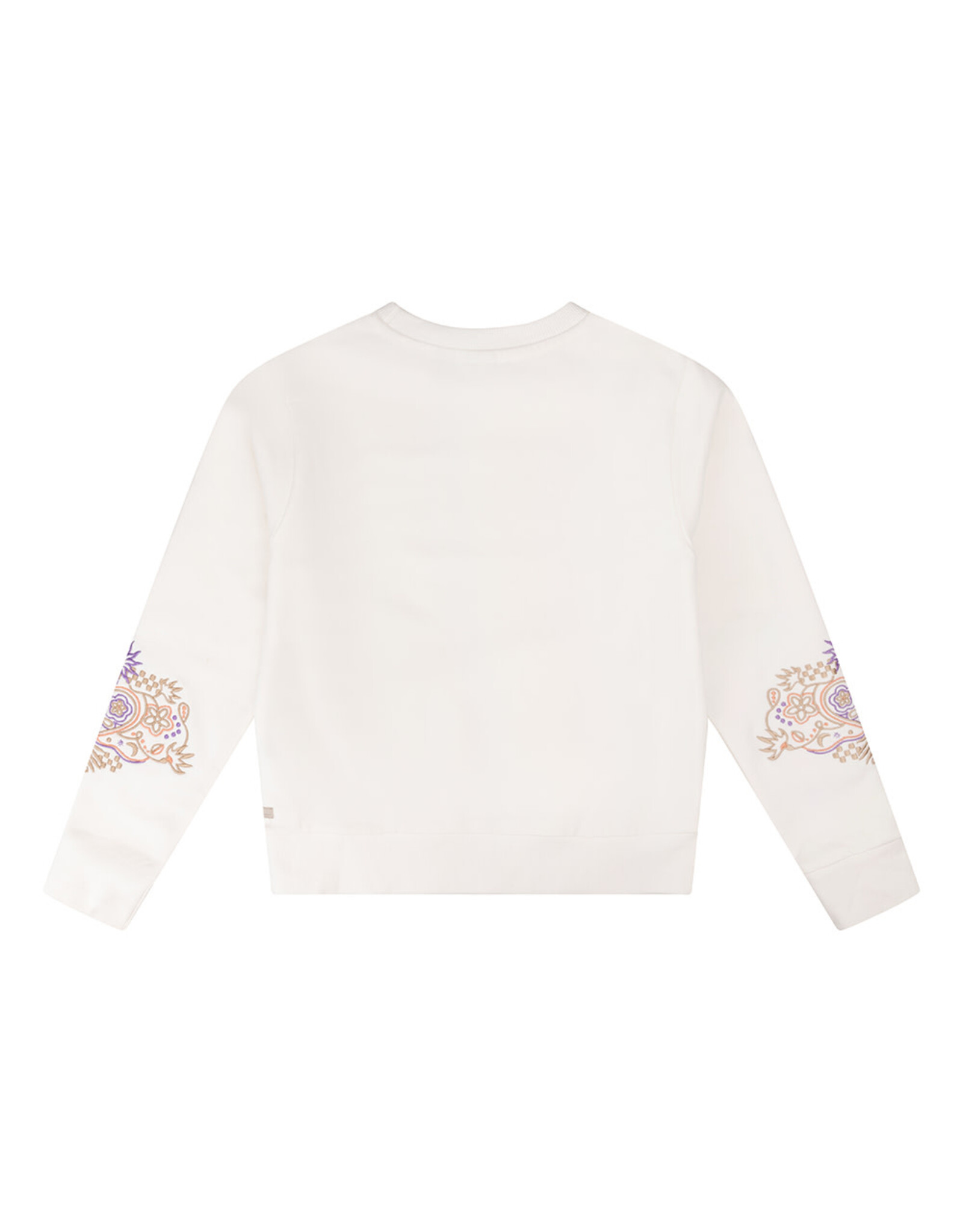 Daily7 Organic Sweater Emboidery Off White