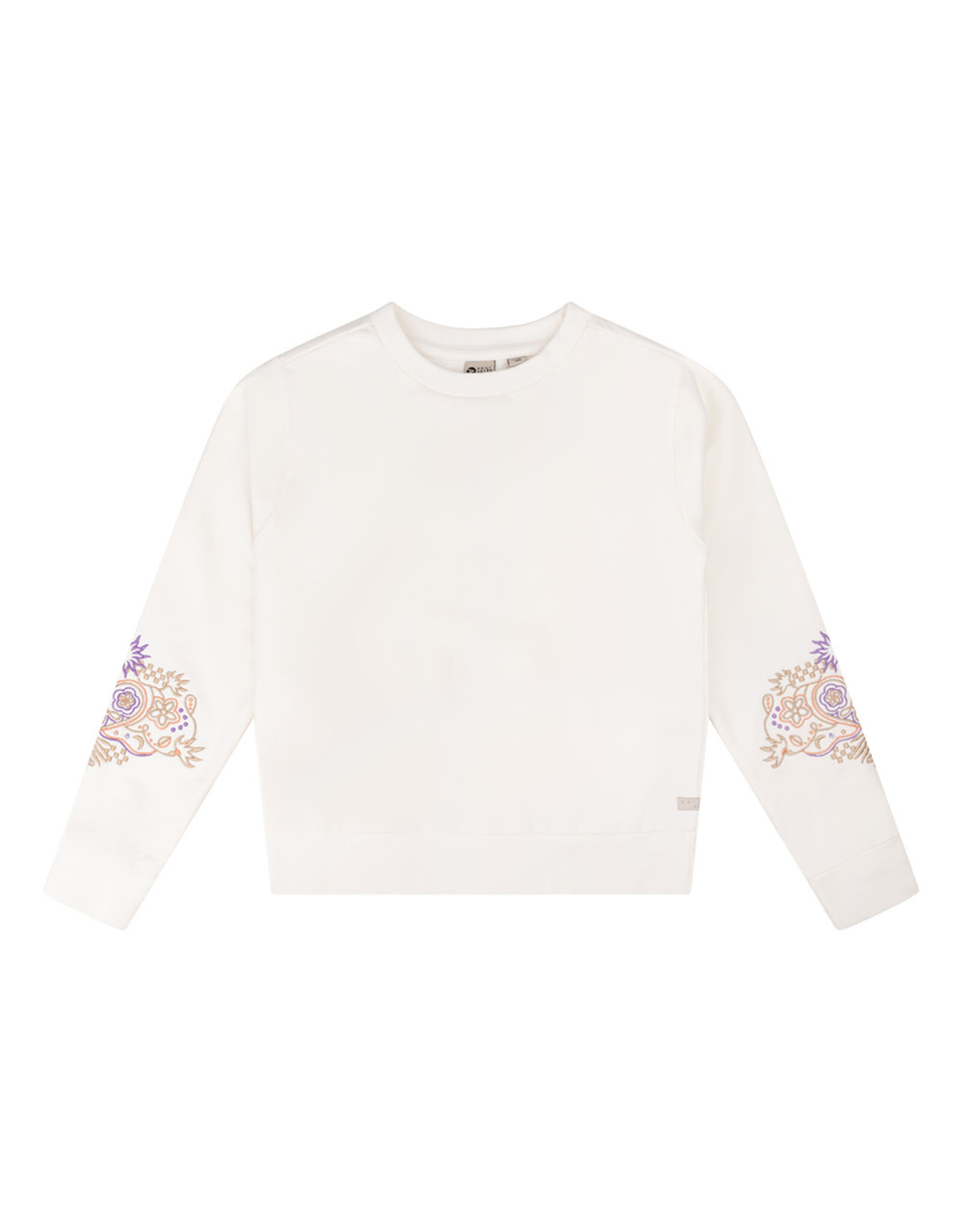Daily7 Organic Sweater Emboidery Off White