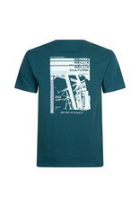 Rellix T-Shirt Culture Backprint Petrol Sea