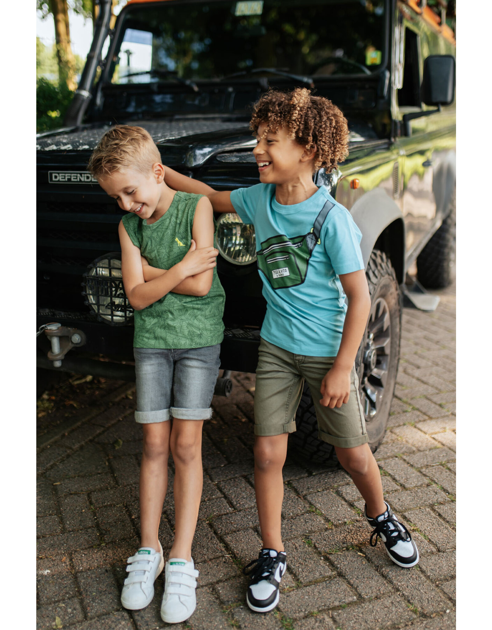 Tygo & vito Singlet Koen Green