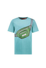 Tygo & vito T-shirt Toby Aqua