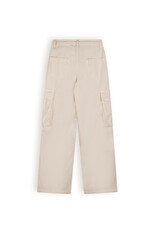 Nobell Susy Garment Dyed Stretch Twill cargo pants Pearled Ivory