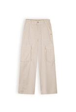 Nobell Susy Garment Dyed Stretch Twill cargo pants Pearled Ivory