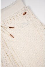 Nobell Silla Crochet Knit Short Pearled Ivory