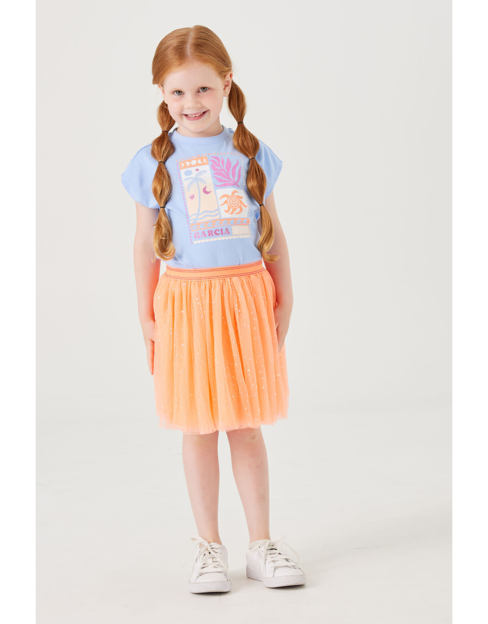 Garcia P44721_girls skirt neon sunset