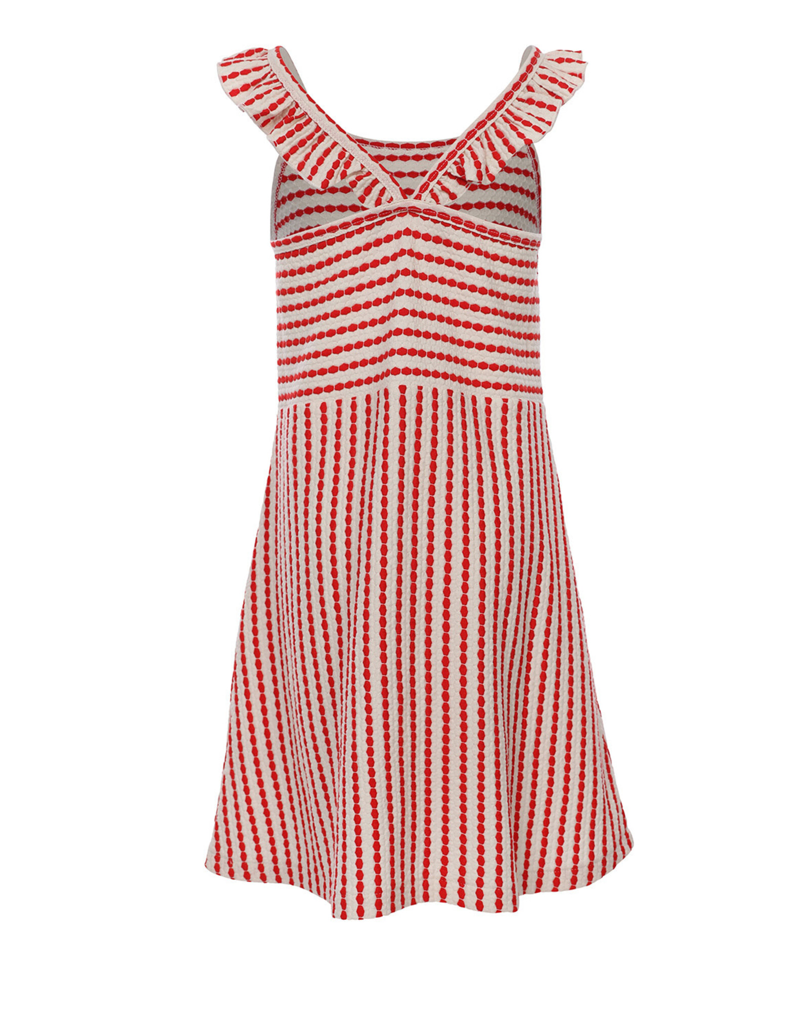 Little Looxs Little striped dress Red