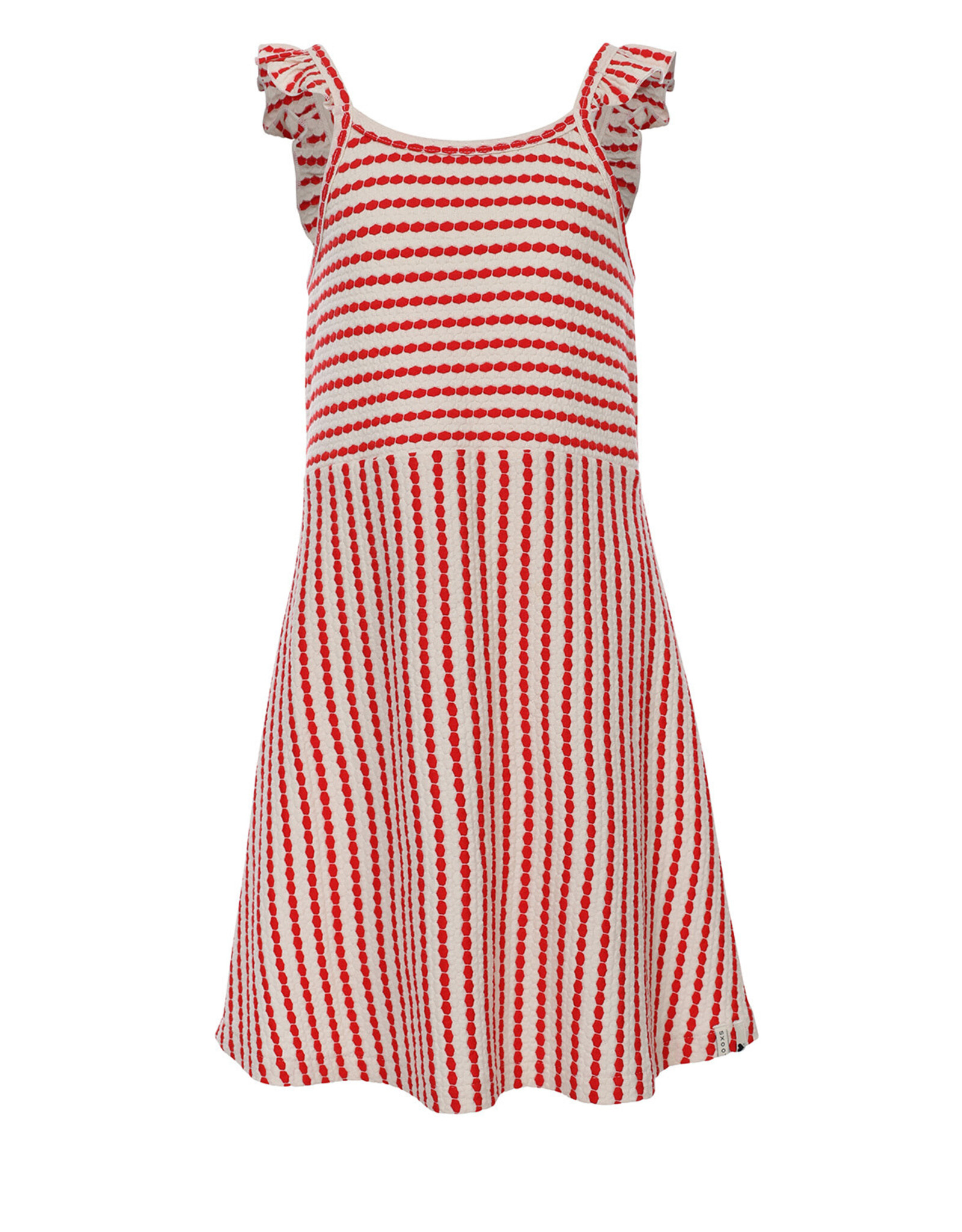 Little Looxs Little striped dress Red