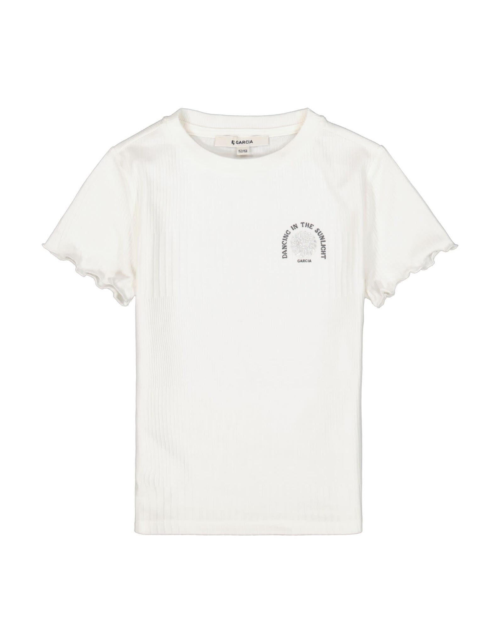 Garcia P42602_girls T-shirt ss off white