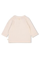 Feetje Longsleeve - The Magic is in You Offwhite /roze NOS