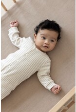 Feetje Pak omslagvoet rib met streep - The Magic is in You Taupe melange NOS