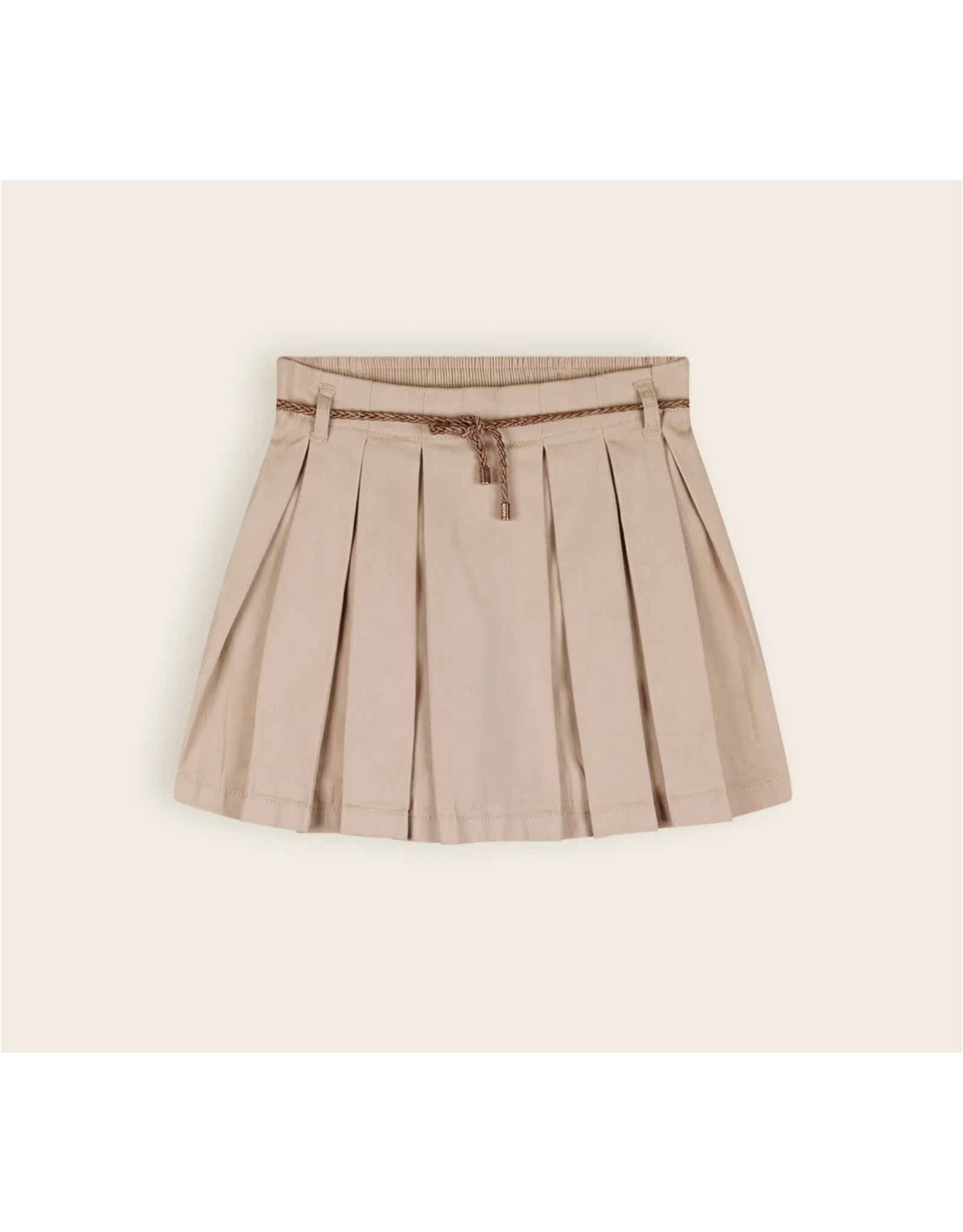 Nono NONO Sela Twill skort with pleats 430 Desert Sand