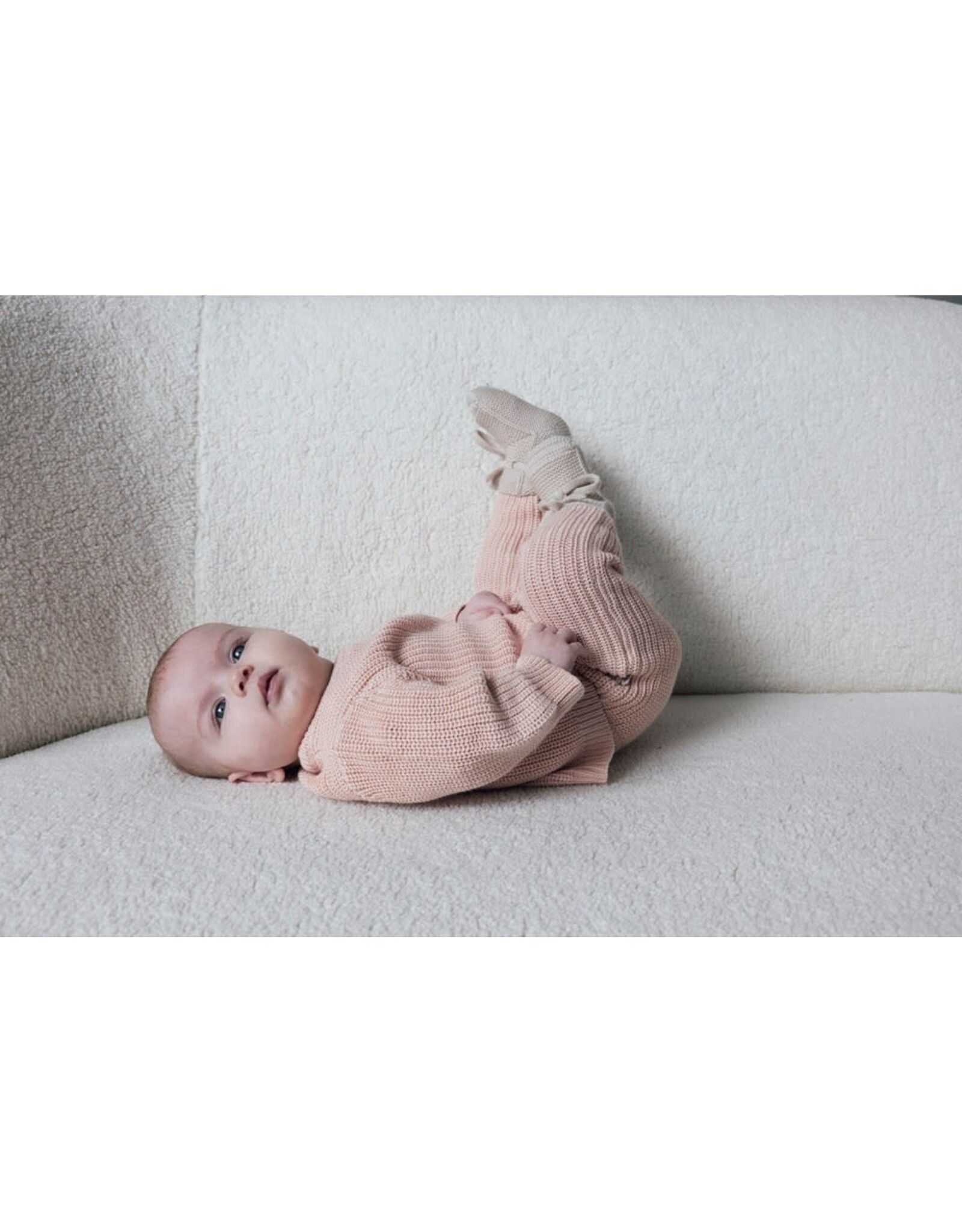Feetje Broek gebreid - The Magic is in You Roze NOS