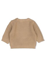 Feetje Sweater gebreid - The Magic is in You Taupe NOS