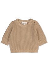 Feetje Sweater gebreid - The Magic is in You Taupe NOS