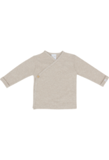 Klein Wrap Top Beige Melange NOS