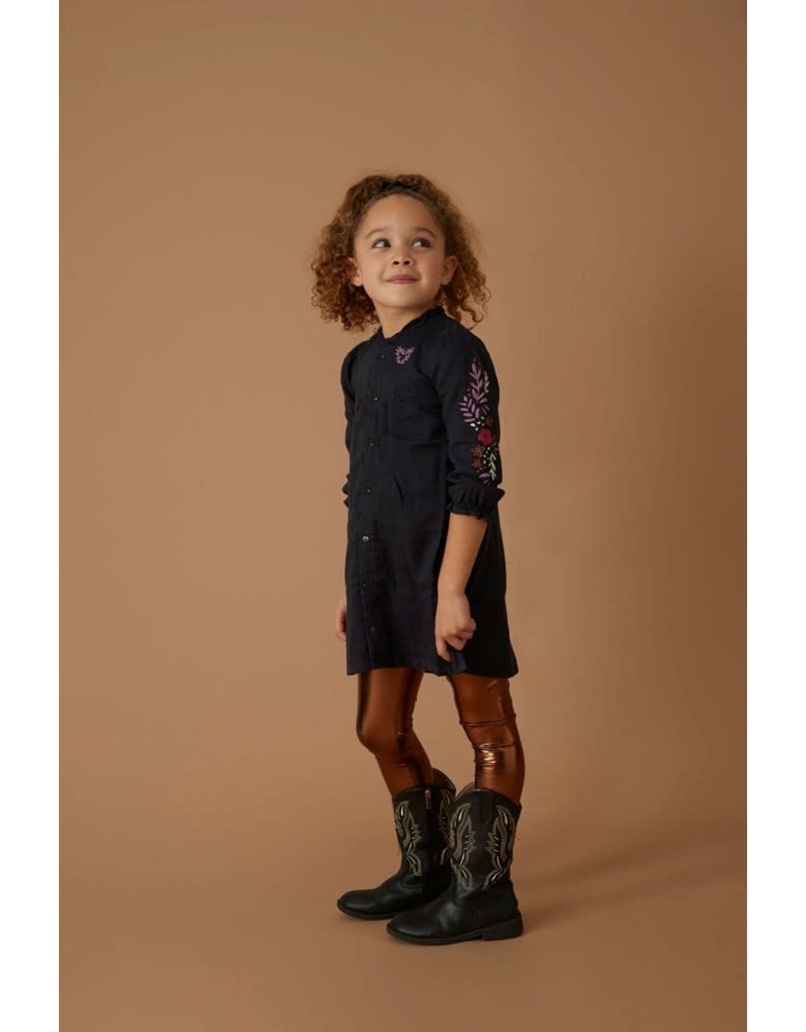 Jubel Blouse jurk - Forest Fancy Antraciet