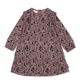 Jubel Jurk AOP - Forest Fancy l.Lila