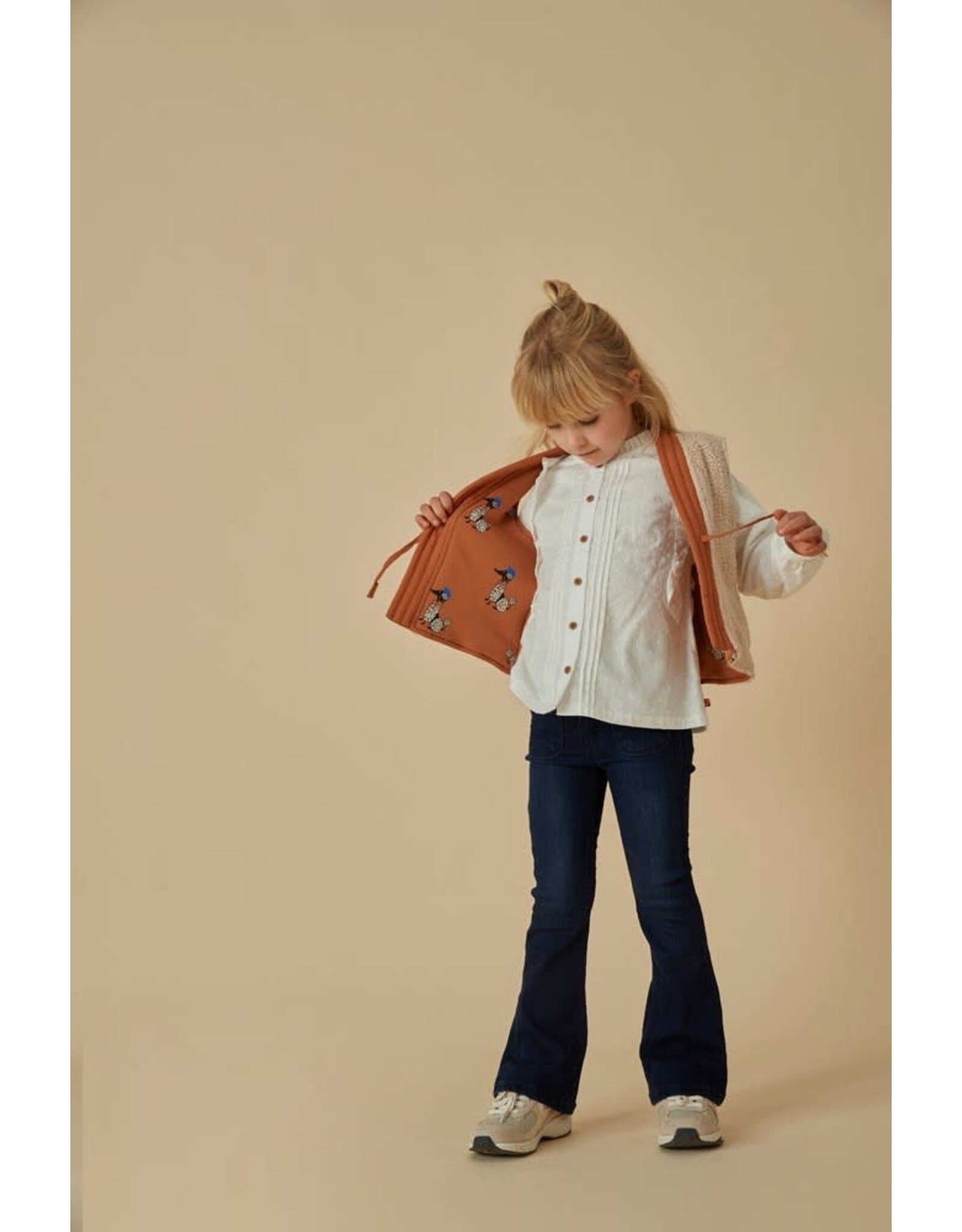 Jubel Blouse ruches - Amour Toujours Offwhite