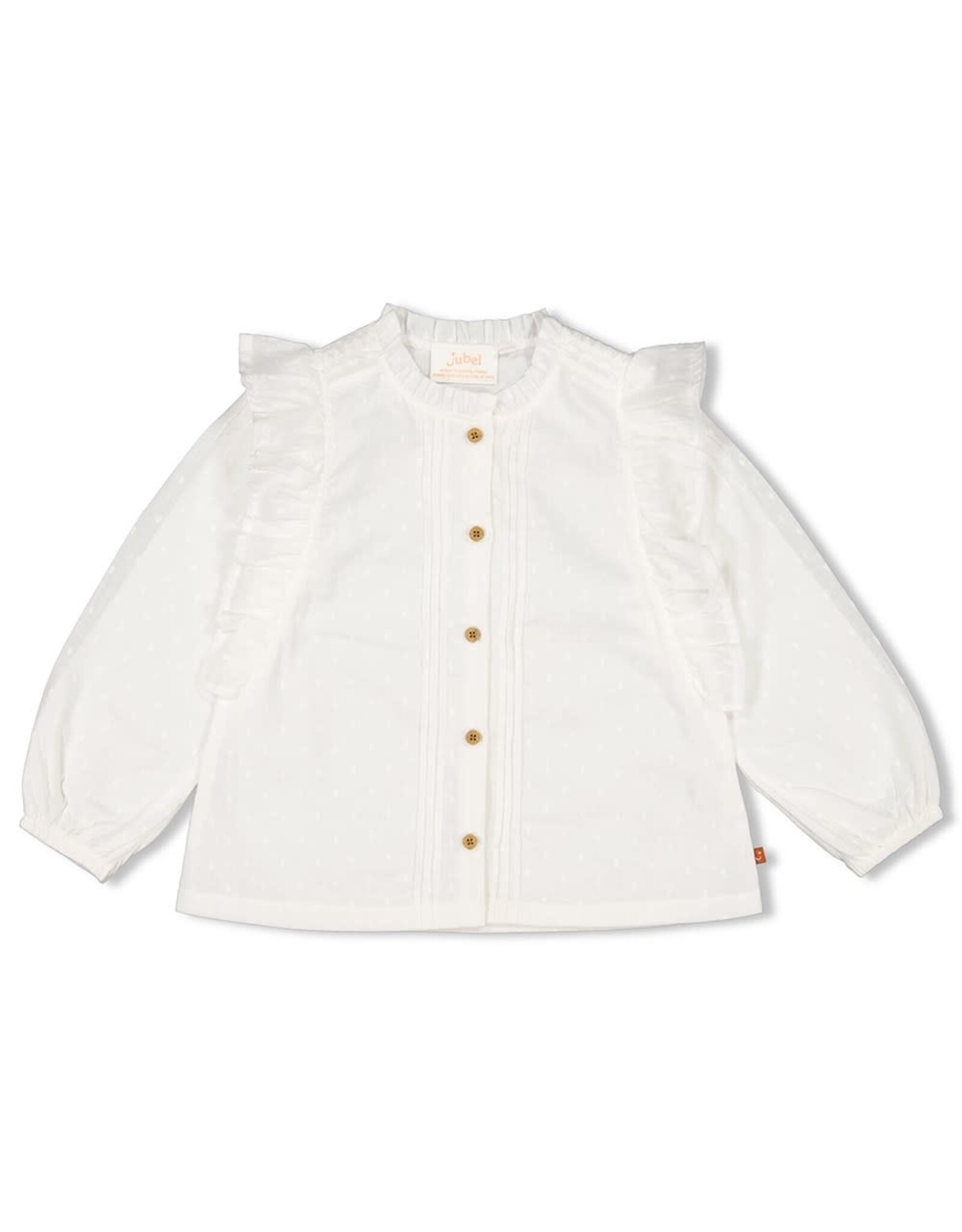 Jubel Blouse ruches - Amour Toujours Offwhite