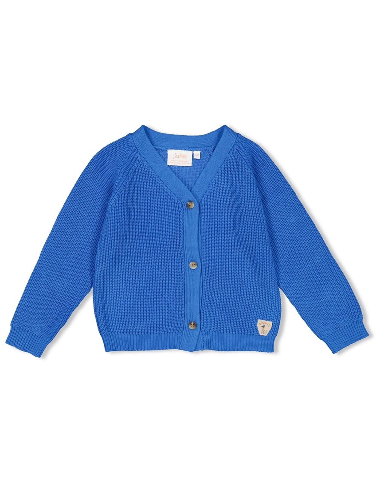 Jubel Vest gebreid - Amour Toujours Blauw