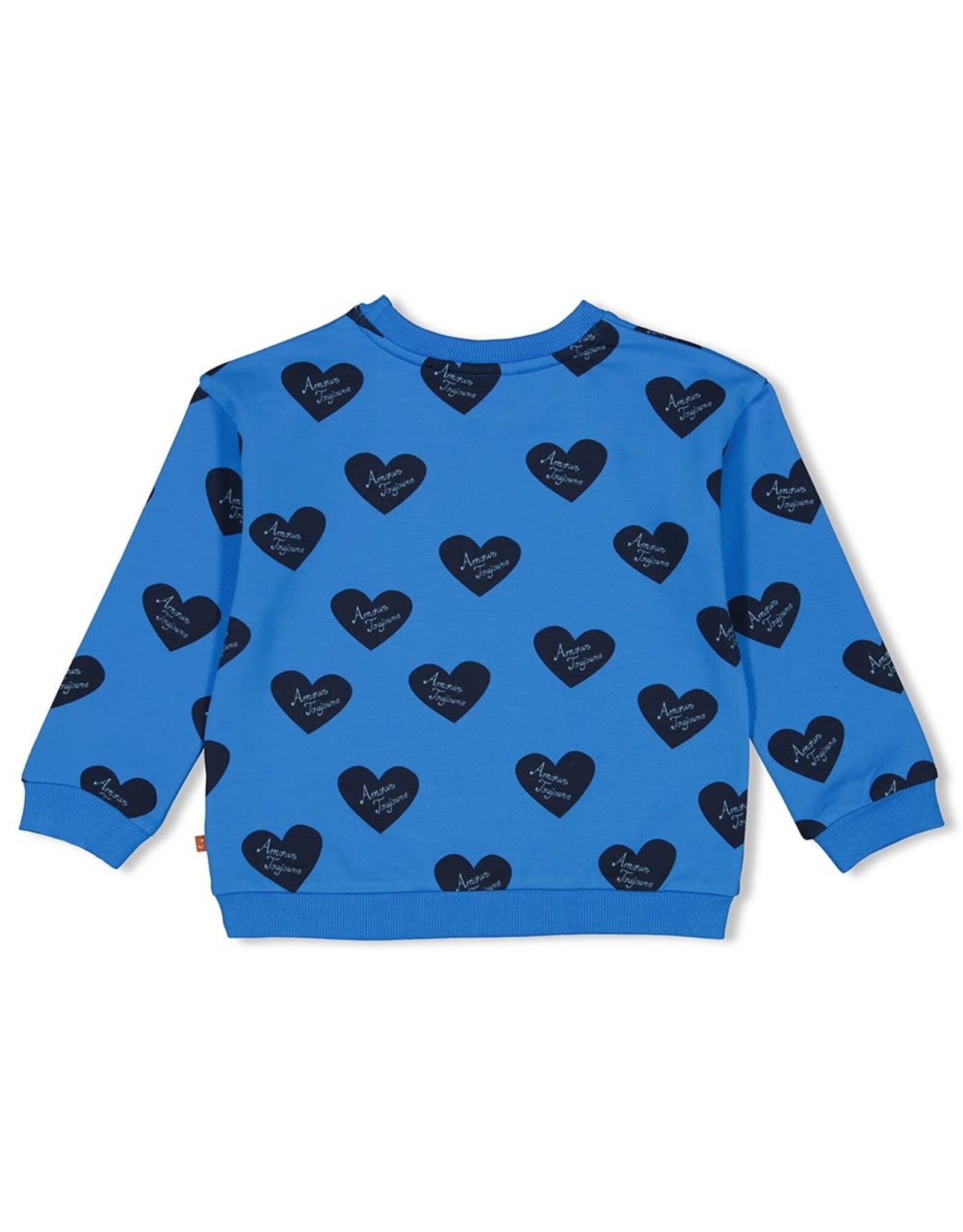 Jubel Sweater AOP - Amour Toujours Blauw