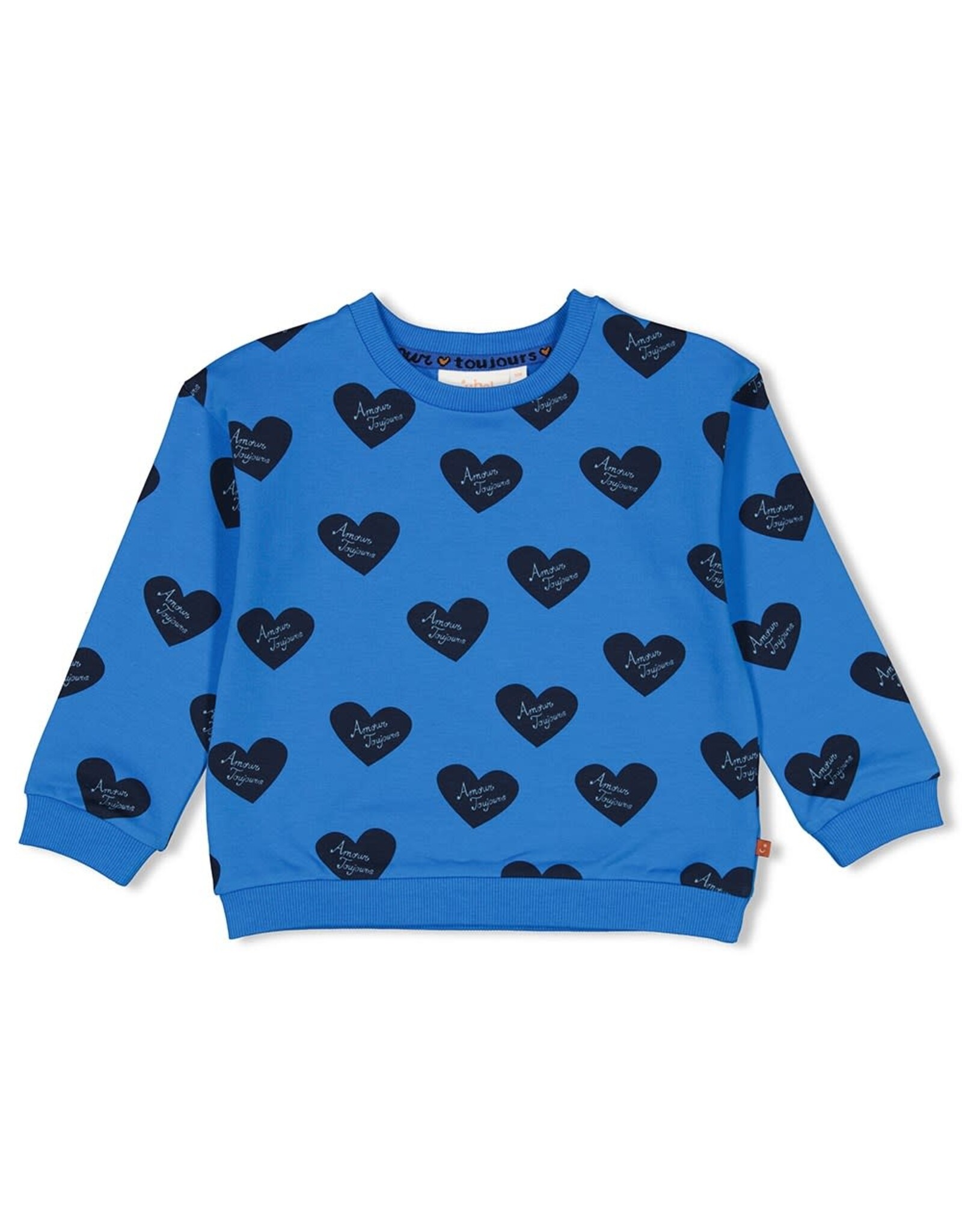 Jubel Sweater AOP - Amour Toujours Blauw